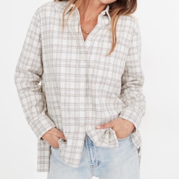 Madewell Ex-Boyfriend Shacket Shirt In Lombard
Plaid Oversize Corduroy XS - Picture 1 of 5